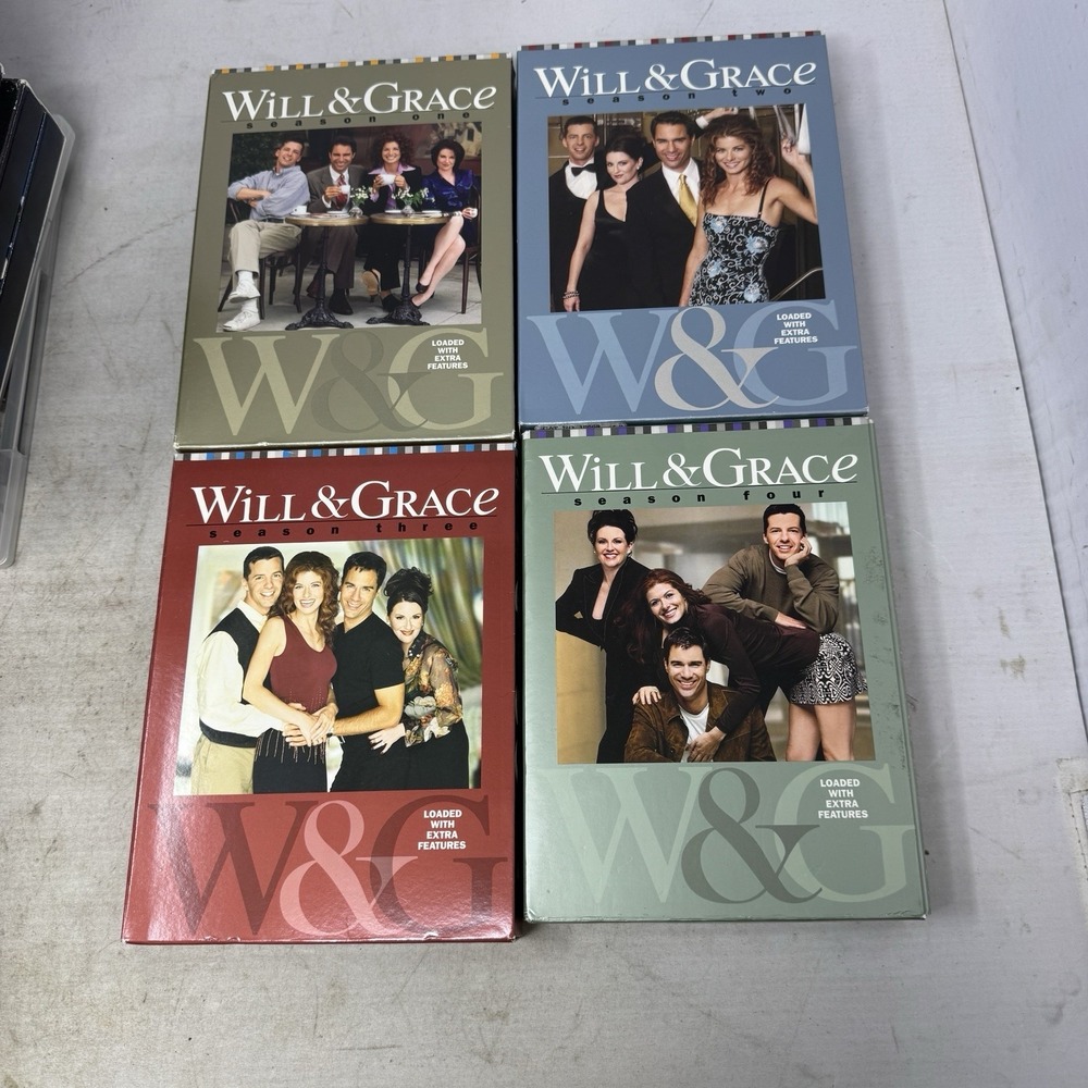 Willβ & Grace DVD Seasons 1-4 Complete TV Series Cast